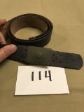 Army belt buckle and belt set