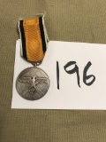 German Mine rescue service medal