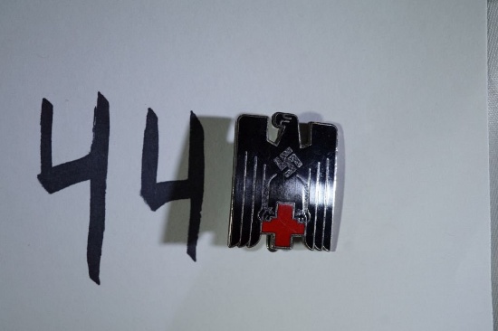 Red Cross membership enamel pin