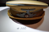 NSDAP officer visor hat