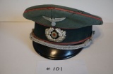 Panzer officer field cap