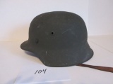 German army combat helmet