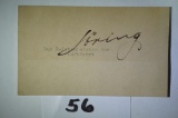 Hermann Goring signed document