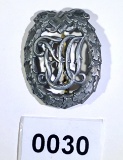 silver DRL sports badge