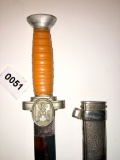 Red cross leader's dagger