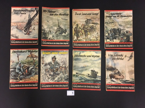 Lot of 8 German Propaganda Books