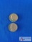 2 Jefferson Nickels