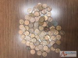 90+ Lincoln Cents