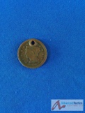 1855 Large Cent- damaged