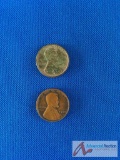 2 Lincoln Pennies