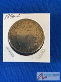 1896- O Morgan Silver Dollar