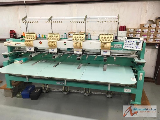 Embroidery machine, needs repairs.