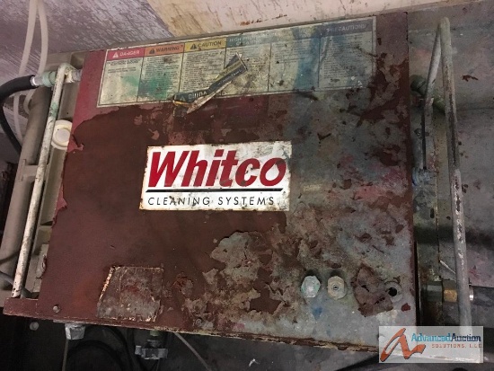 Wash station with whitco power washer
