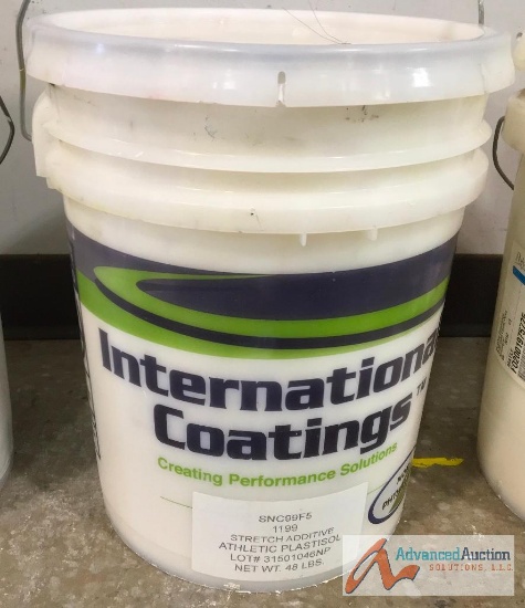 Stretch additive athletic plastisol