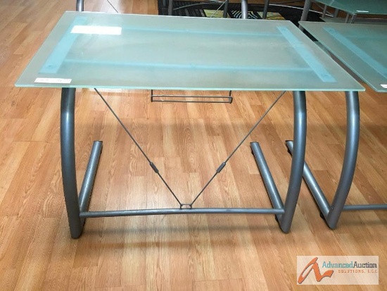 Glass Top Desk