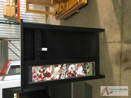 Black Display Cabinet