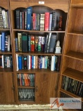 Bookcase in books