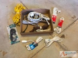 Assorted interior extension cords