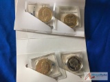 Eisenhower, Johnson, Obama, and Jefferson Presidential Proof Coins
