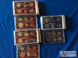 2001, 2003, 2005 US Mint 50 State Quarters and Silver Proof Sets