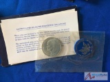 1971 Eisenhower Uncirculated Silver Dollar