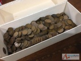 Box of Wheat Pennies