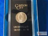 Carson City Uncirculated Silver Dollar 1882