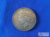 1926 D Silver Peace Dollar