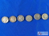 1940-1945 Mercury Dimes