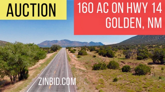 40-AC CLOSE TO NM's #1 RATED GOLF AND SKIING! UTILITIES, HWY 14 FRONTAGE, SELLER FINANCING AVAIL