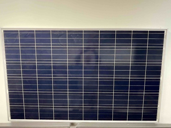 Wall-mounted solar panel 63.5" x 39"