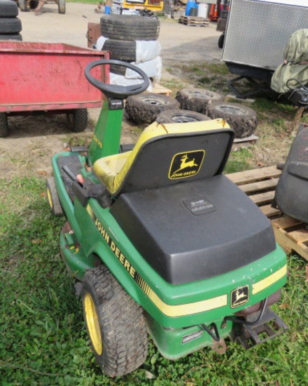 John Deere GX75 riding mower