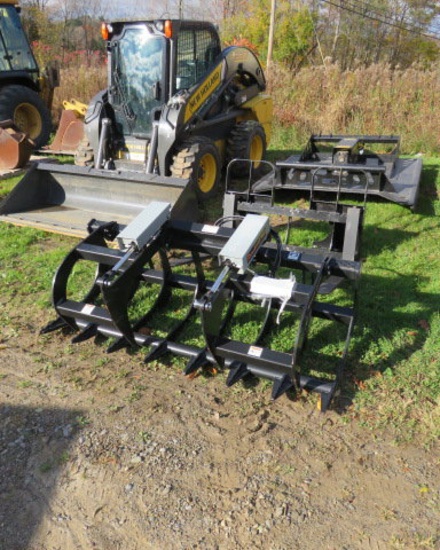 Tomahawk HD 72" double brush grapple