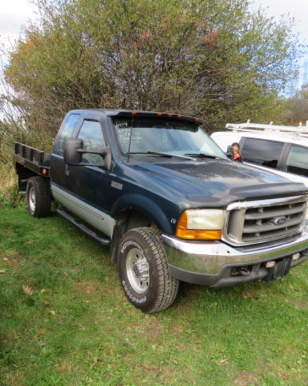 1999 Ford F250 Super duty 117496 miles, vin #1FTNX20L1YED89608 mv50