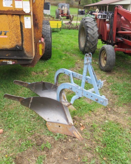2 bottom 3pt hitch plow