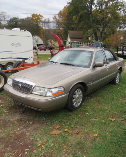 2005 Mercury Grand Marquis MV50 94,976 miles vin#2MEHM75W65X629492