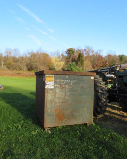 roll around dumpster