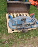 Ford 1220 2wd with Ford 7106 loader & belly mower 1653hrs