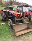 Allis Chalmers AC-5040 tractor with tag loader ML280