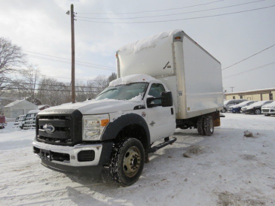 2011 Ford F350 Box truck MV50
