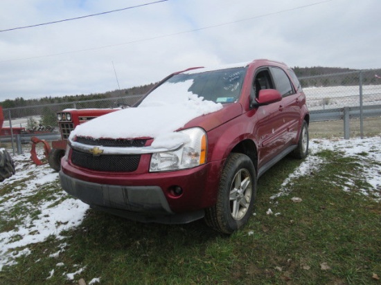 06 Chevy Equinox LT Bad motor has title