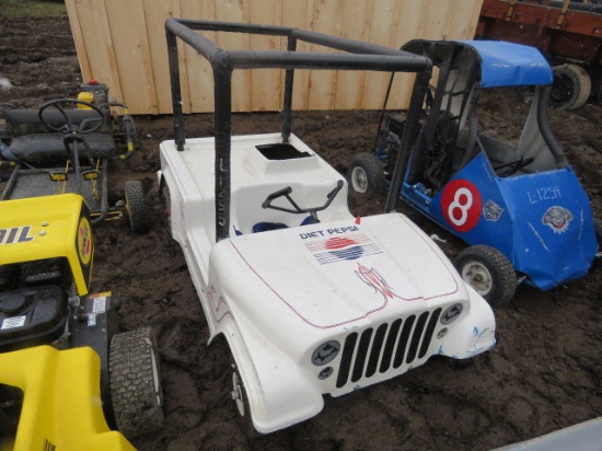 Diet Pepsi go cart