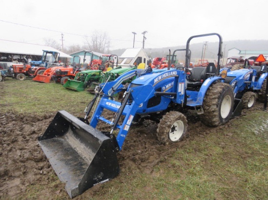 NH Workmaster 33 w/140TL loader w/3.6 hr