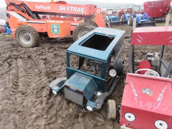 Gocart no front wheels