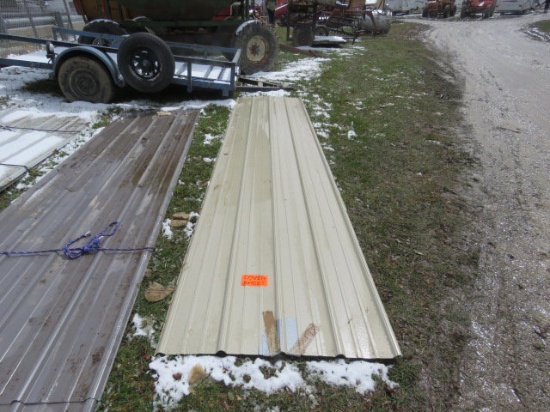 metal roofing white