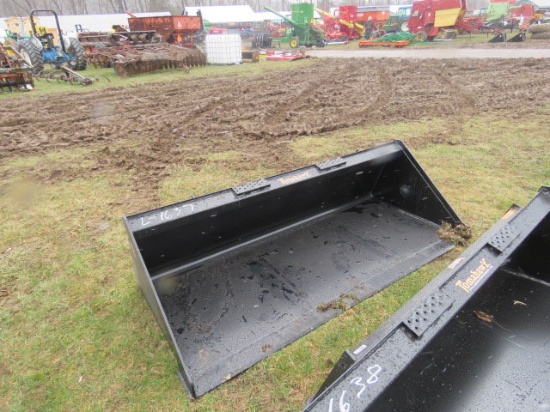 Tomanhawk skidsteer 72" bucket