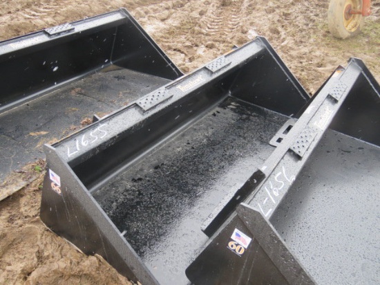 Tomahawk 66" skidsteer bucket