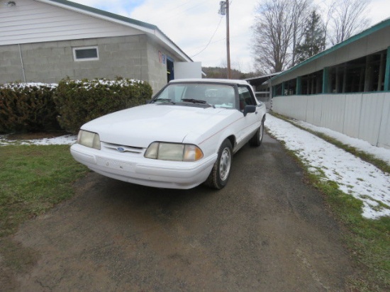 93 Mustang Convertible 11260 miles 1FACP44M9PF160470