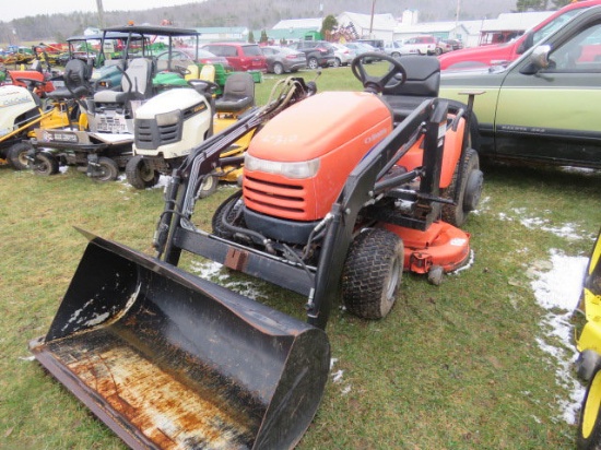 Simplicity Legacy 25B Twin w/loader and mower 600hr