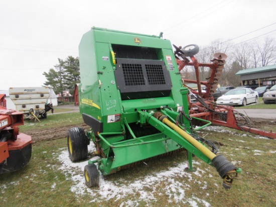 JD 582 Silage spec Round Baler netwrap w/monitor